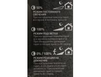 ЭРА ERAFS050-43 Фасадный светильник Призма (12LED, 25 люмен, 3000К, 2Вт)