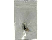 Коннектор антенный ТВ тип F (M) уп.2 шт