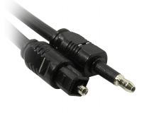 Кабель ODT(Toslink)-M -- mini Toslink 3.5mm -M OD4.0 15м