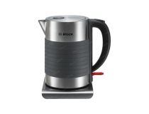 Bosch TWK7S05 Электрочайник (1.7л, 1850-2200 Вт, стальной)