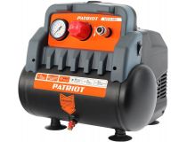 Patriot WO 6-180 Компрессор поршневой безмасляный (1100Вт, 180л/мин, ресивер 6л)