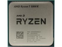 CPU AMD Ryzen 7 5800X BOX (без кулера) (100-100000063) 3.8 GHz/8core/4+32Mb/105W Socket AM4