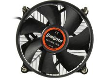 ExeGate EX286141RUS EK-11508.PWM (4пин,1155/1366, 17-23.5дБ, 1200-2600об/мин, Al)