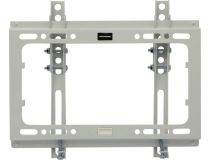 Kromax IDEAL-6W White наклонный кронштейн(VESA50-200, 35кг)