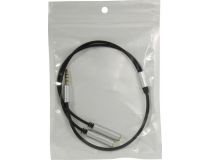 Кабель-переходник 4-pin Jack3.5-M -- 2xJack3.5-F (phone + mic)