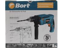 Bort BSM-650U 93726881 Ударная дрель (650W, 3000 об/мин, 13 мм, реверс, ключ)