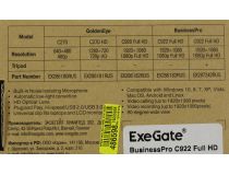 ExeGate Business Pro C922 Full HD EX287242RUS  (USB2.0, 1920x1080, микрофон, трипод)