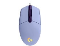 Logitech G102 LIGHTSYNC Lilac Mouse  910-005854  (RTL) USB 6btn+Roll