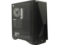 Miditower Aerocool Visor-G-BK-v1 Black ATX без БП, с окном