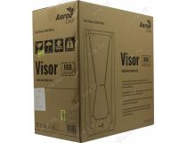 Miditower Aerocool Visor-G-BK-v1 Black ATX без БП, с окном