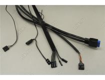 Miditower Aerocool Visor-G-BK-v1 Black ATX без БП, с окном