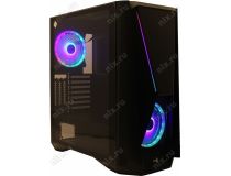 Miditower Aerocool Visor-G-BK-v1 Black ATX без БП, с окном