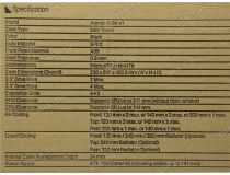 Minitower Aerocool Atomic-G-BK-v1 Black MicroATX без БП, с окном