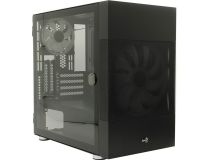 Minitower Aerocool Atomic-G-BK-v1 Black MicroATX без БП, с окном