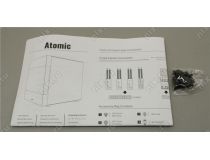 Minitower Aerocool Atomic-G-BK-v1 Black MicroATX без БП, с окном