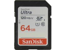 SanDisk Ultra SDSDUN4-064G-GN6IN SDXC Memory Card 64Gb UHS-I U1