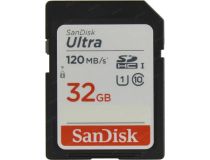 SanDisk Ultra SDSDUN4-032G-GN6IN SDHC Memory Card 32Gb UHS-I U1