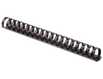 Lamirel 78675 Пластмассовые гребёнки для переплёта (Black, A4, d=14мм, уп. 100 шт)