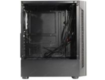 Miditower 1STPLAYER DK D4 D4-BK-4G6 Black ATX без БП, с окном
