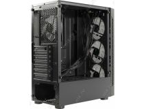 Miditower 1STPLAYER DK D4 D4-BK-4G6 Black ATX без БП, с окном