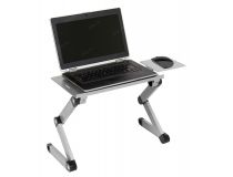 Cactus CS-LS-T8 Столик-трансформер с охлаждением (2 вентилятора, питание от USB, Al)