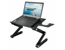 Стол для ноутбука Cactus CS-LS-T8-C серебристый