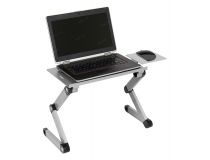 Стол для ноутбука Cactus CS-LS-T8-C серебристый