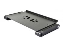 Стол для ноутбука Cactus CS-LS-T8-C серебристый