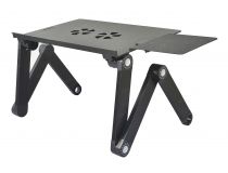 Стол для ноутбука Cactus CS-LS-T8-C серебристый