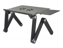 Стол для ноутбука Cactus CS-LS-T8-C серебристый