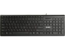 Клавиатура SVEN KB-S307M Black  USB  105КЛ+16КЛ М/Мед
