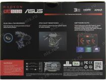 4Gb PCI-E GDDR5 ASUS PH-RX550-4G-EVO (RTL) DVI+HDMI+DP  RADEON RX 550 