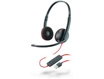 Наушник с микрофоном Plantronics Blackwire C3220 209745-201 (с регулятором громкости, USB)