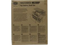 Minitower Cooler Master MCB-NR200P-KGNN-S00 MasterBox NR200P Black&Black Mini-iTX без БП