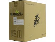 Miditower 1STPLAYER FIRE DANCING V3-A V3-A-4G6 ATX без БП, с окном