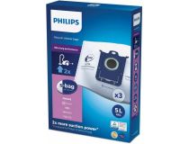 Philips FC8027/01 Одноразовый мешок для сбора пыли. Синт. мешок для сбора пыли XXL (5 л), 4 шт.