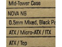 Miditower GameMax Nova N6 ATX без БП