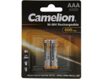 Аккумулятор Camelion NH-AAA600BP2 (1.2V, 600mAh) NiMH, Size  AAA  уп. 2 шт 