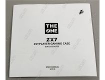 Miditower 1STPLAYER ZX7 ATX без БП, с окном