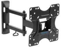 Kromax OPTIMA-214 Black наклонно-поворотный кронштейн (VESA100-200, 30кг)