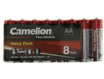 Camelion LR6-SP8, Size AA , 1.5V, щелочной (alkaline)  уп. 8 шт 