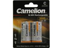 Аккумулятор Camelion NH-C3500BP2 (1.2V, 3500mAh) NiMH, Size  C  уп. 2 шт 