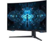 31.5   ЖК монитор Samsung Odyssey G7 C32G75TQSI с поворотом экрана (Curved QLED, 2560x1440, HDMI, DP,USB3.0 Hub)