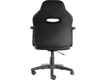  7049364 Кресло детское Chairman Kids 110 экопремиум чёрный/красный