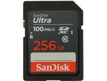SanDisk Ultra SDSDUNR-256G-GN3IN SDXC Memory Card 256Gb UHS-I U1