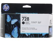 Картридж HP 3WX25A (№728) Matte Black для HP DesignJet T730/T830