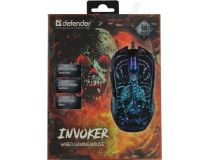 Defender Gaming Mouse Invoker GM-947  (RTL) USB 6btn+Roll 52947 