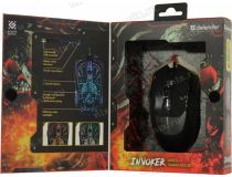 Defender Gaming Mouse Invoker GM-947  (RTL) USB 6btn+Roll 52947 