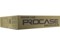 Server Case 2U Procase  RE204-D4H2-M-48  MicroATX без БП