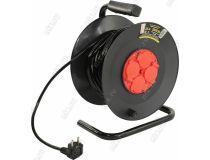 ExeGate industrial ECS-2-1.5R EX286339RUS Удлинитель на катушке 25м (4 розетки, 3.3кВт)